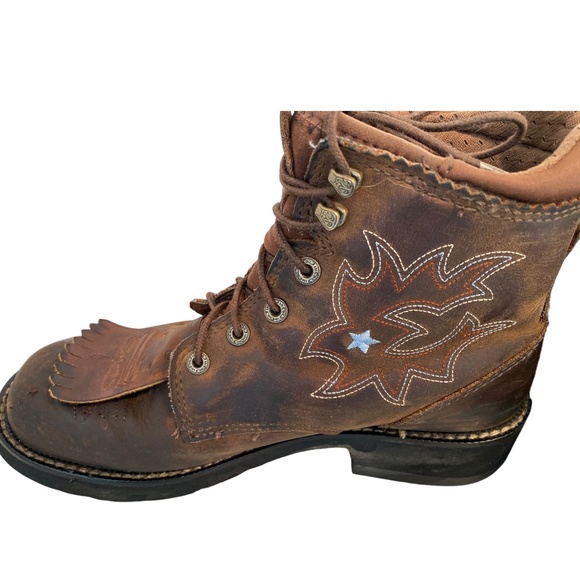 Ariat Probaby Lacer Womens Boot, 8, Driftwood Brown - Picture 13 of 16